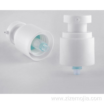 Clear airless pump plastic cosmetic cream bottles